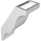 Ekena Millwork 4-in. W x 6-in. D x 10-in. H Funston Architectural Grade PVC Knee Brace BRCP04X06X10FST - alternate 5